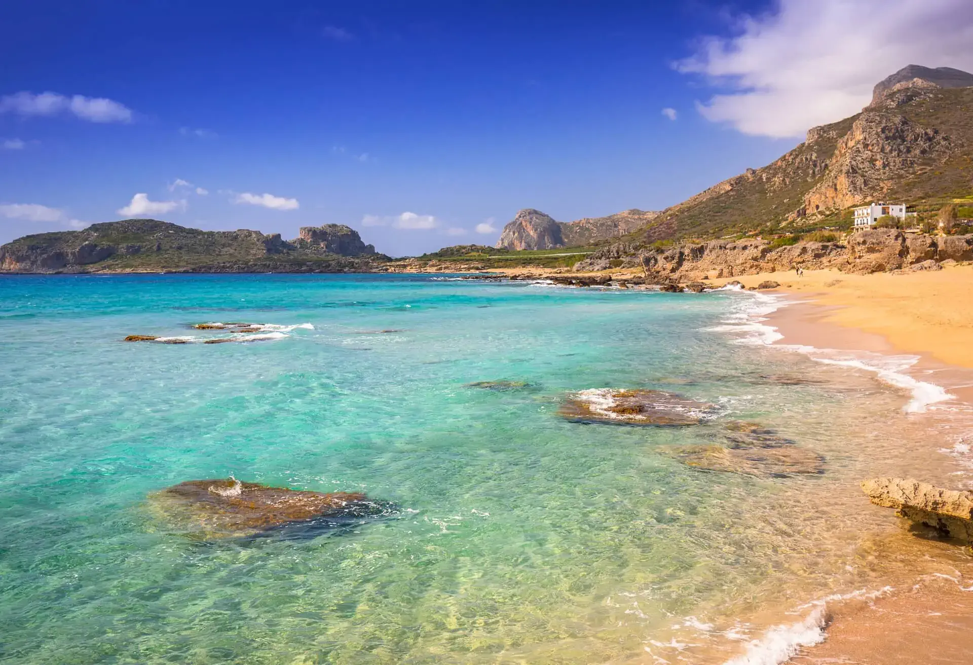 Creta è la migliore isola per una vacanza al mare.