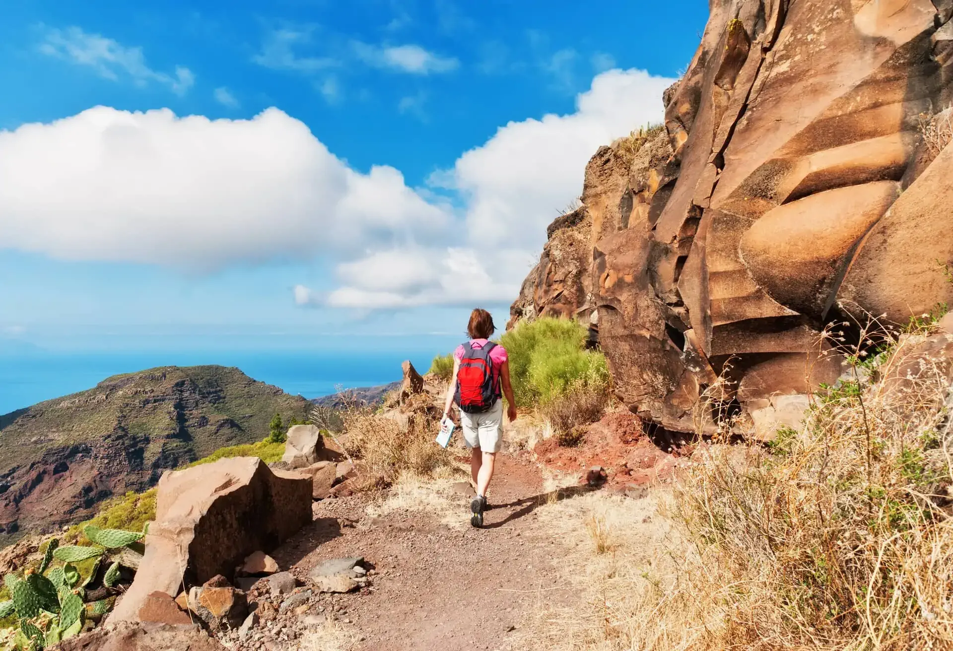 Escursionismo a Tenerife, Spagna.