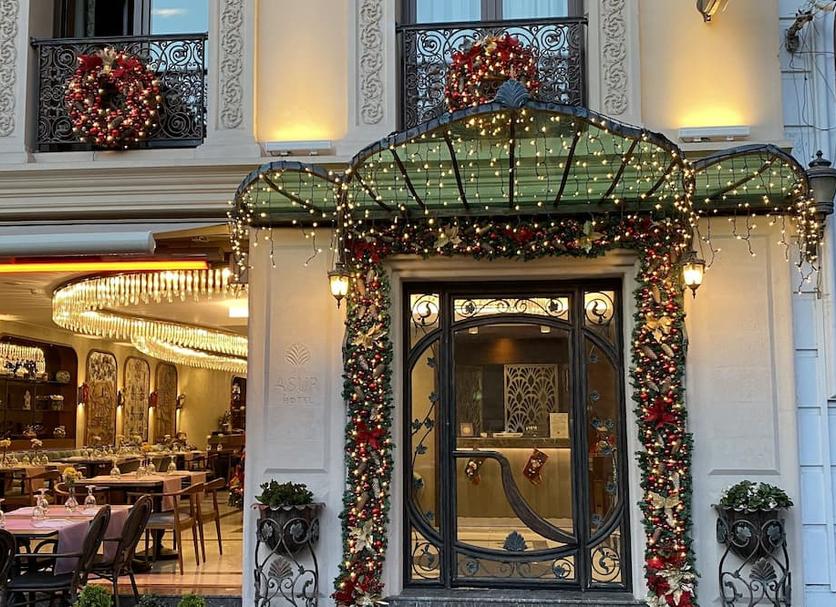 Ingresso dell'hotel Foto
