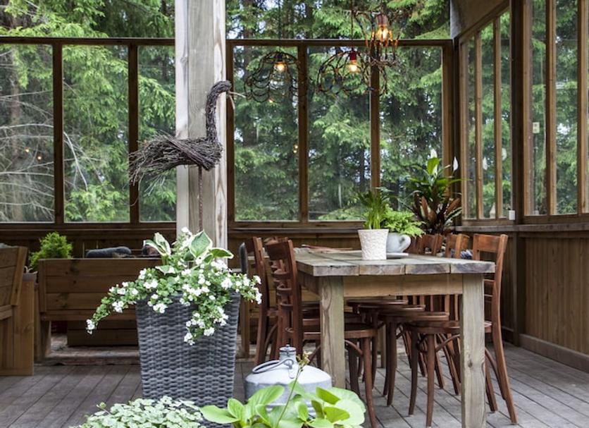 Patio Foto