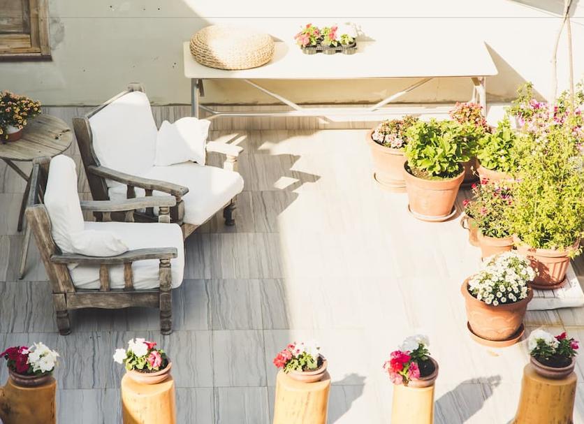 Patio Foto