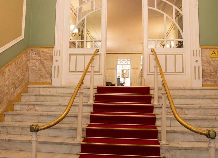 Ingresso dell'hotel Foto