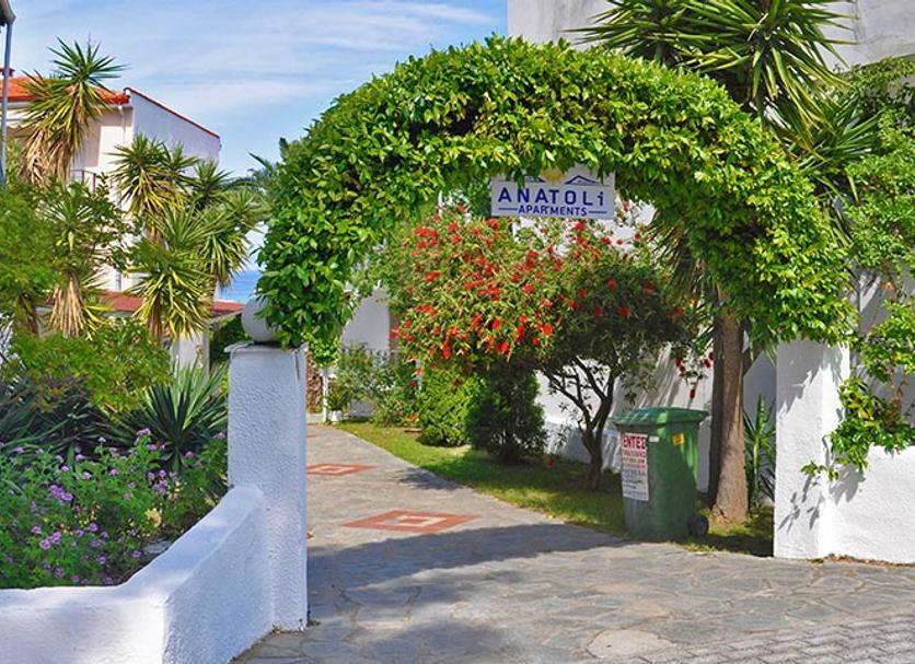 Ingresso dell'hotel Foto