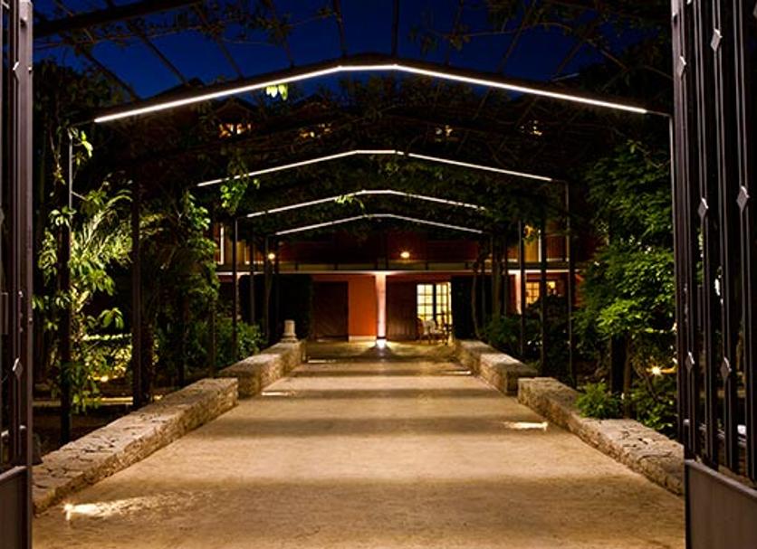 Ingresso dell'hotel Foto