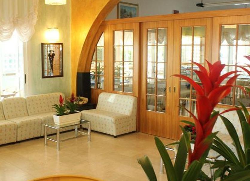 Ingresso dell'hotel Foto