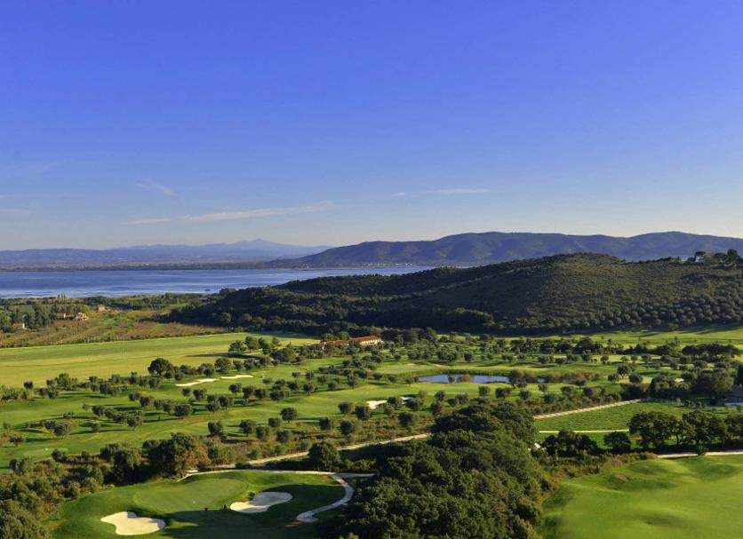 Corso di golf Foto