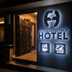 Ingresso dell'hotel
