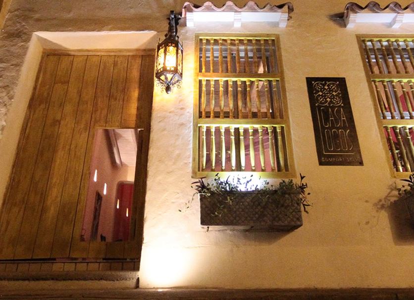 Ingresso dell'hotel Foto