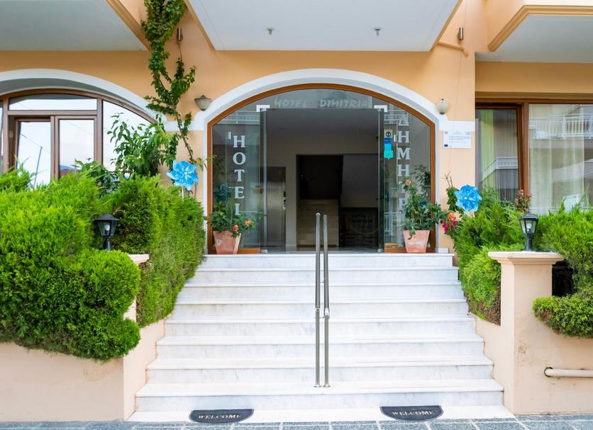 Ingresso dell'hotel Foto